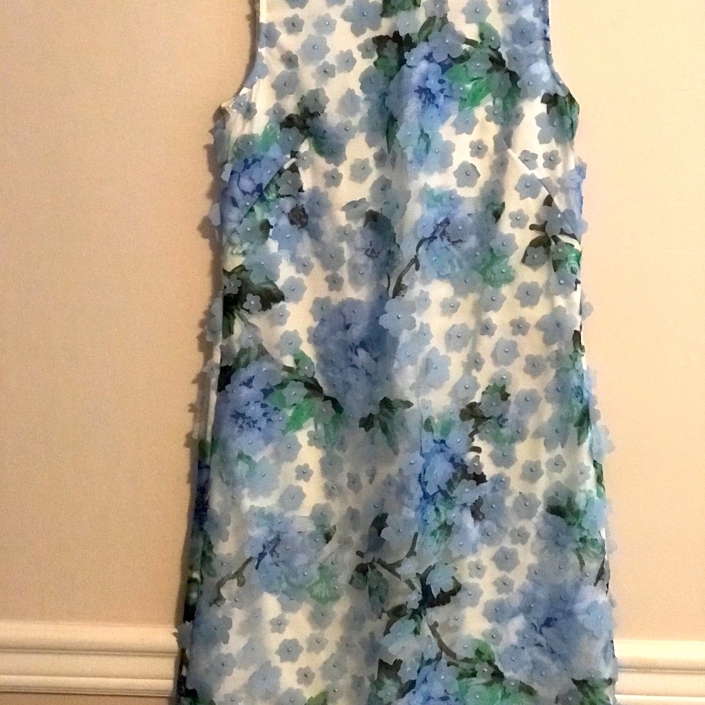 NWT ADORABLE SOFT COLORS DRESS BY KARL LAGERFELD